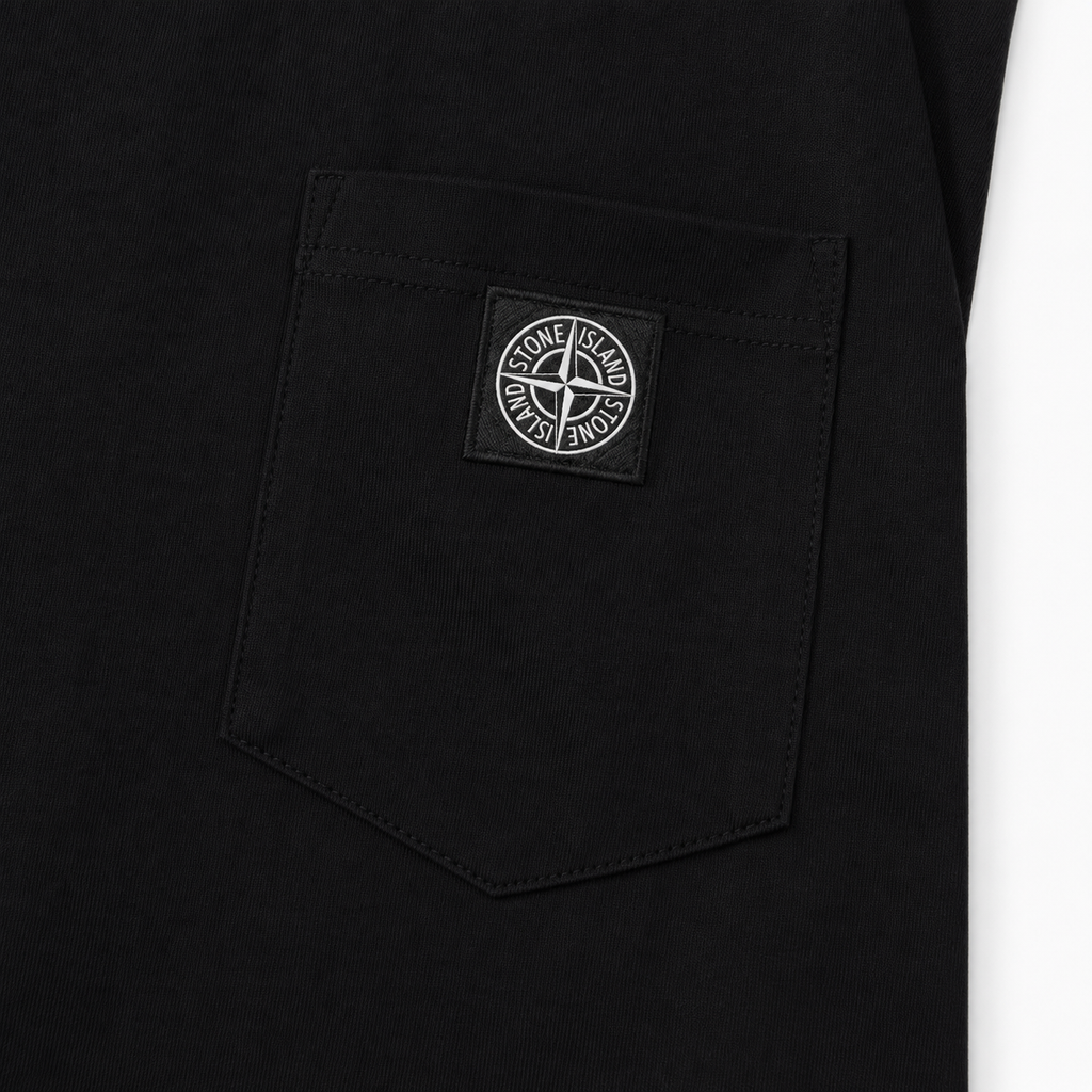 Stone Island basic black T-shirt
