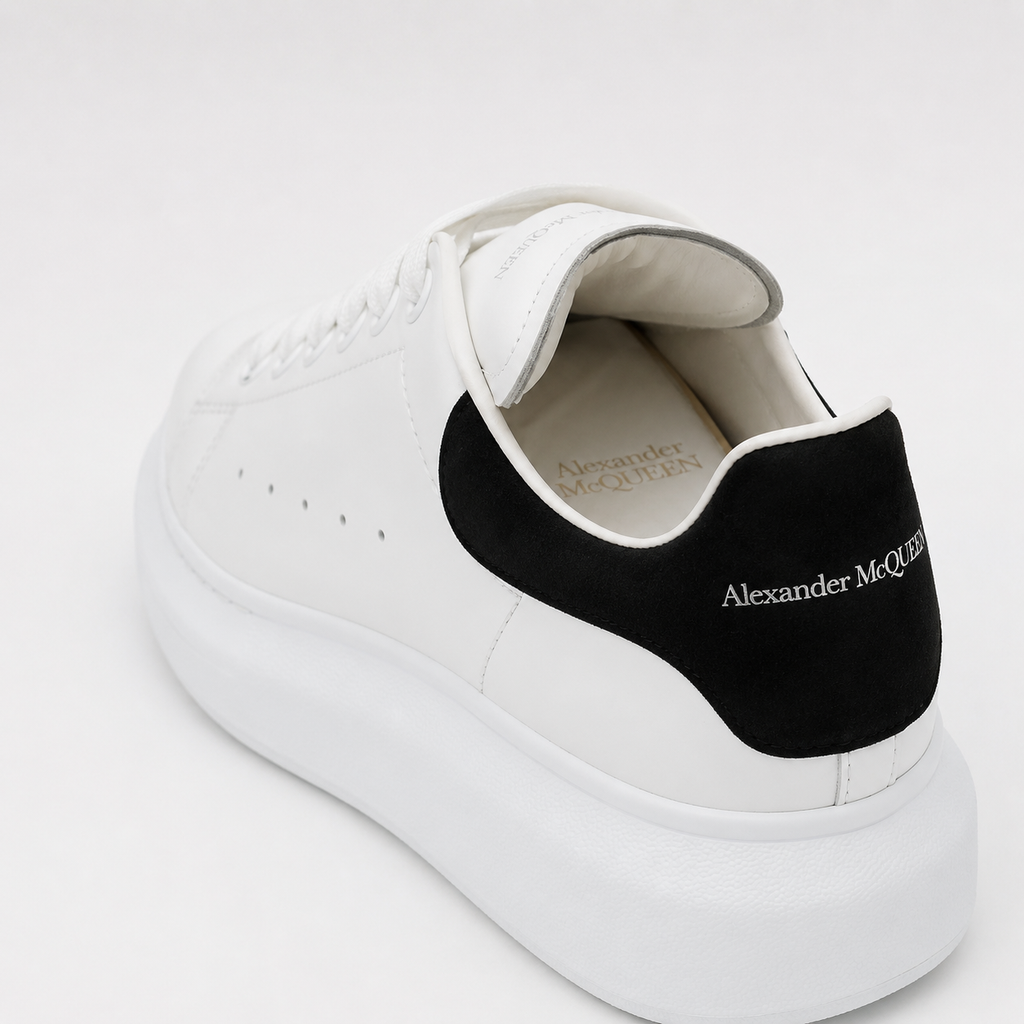 McQueen Black - Tail Casual White Sneakers