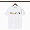 Moncler Printed Casual White Short-sleeve T-shirt