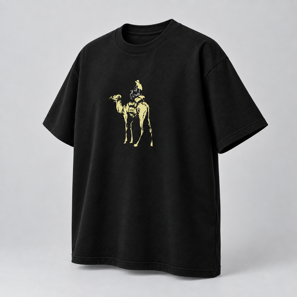 Hermes Casual Horse graphic T-shirt White Equestrian Artwork for Streetwear Looks