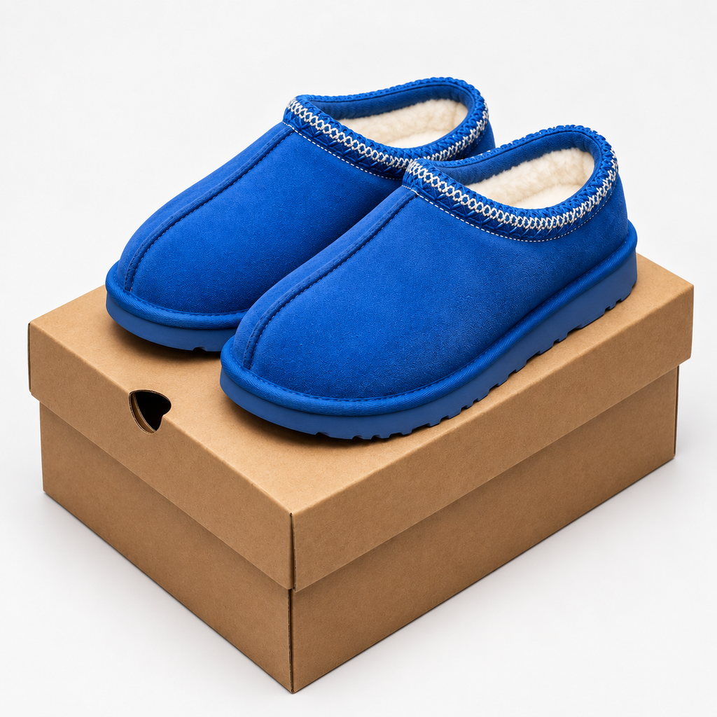 UGG Classic Fashion Blue Slippers