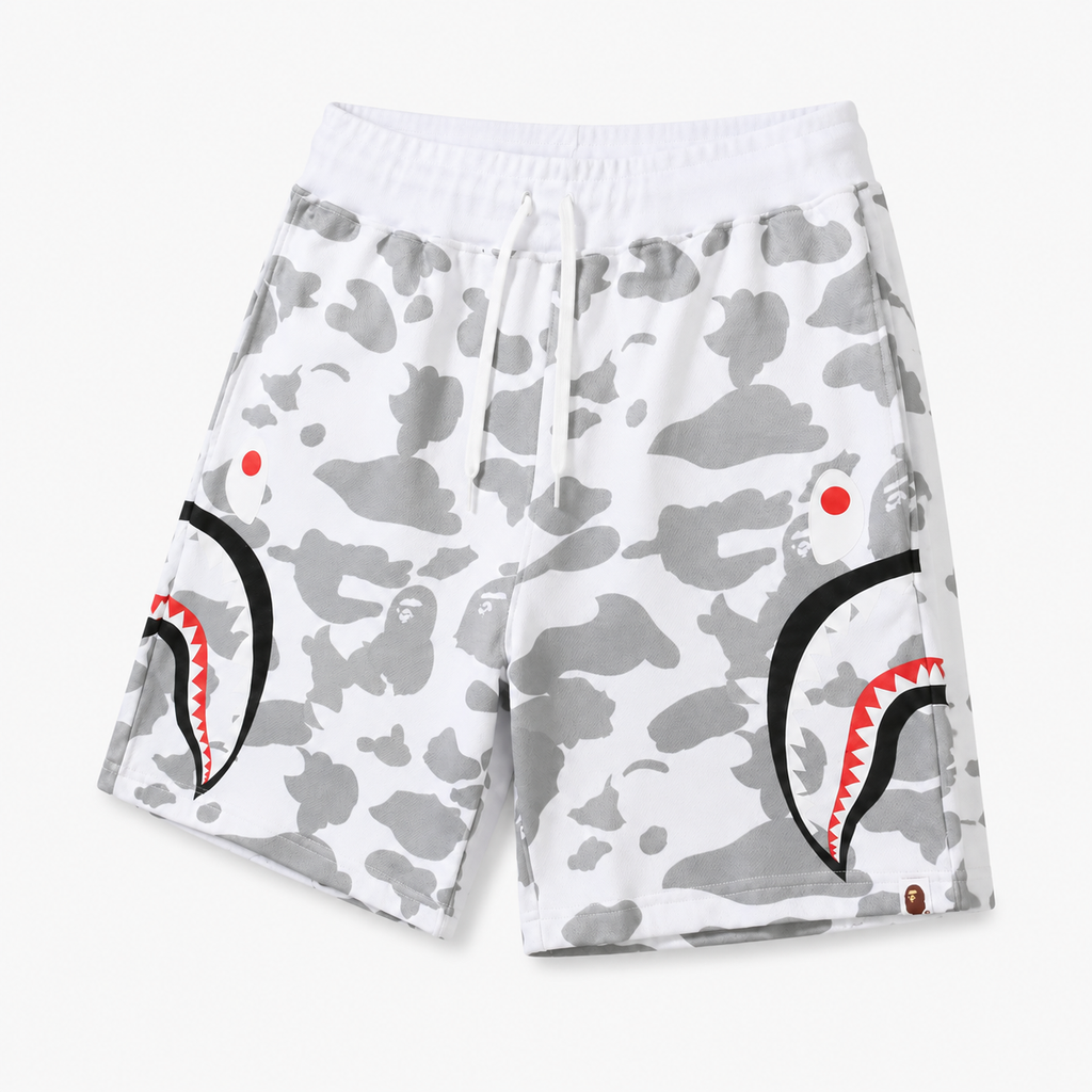 Bape Shark Camouflage Shorts
