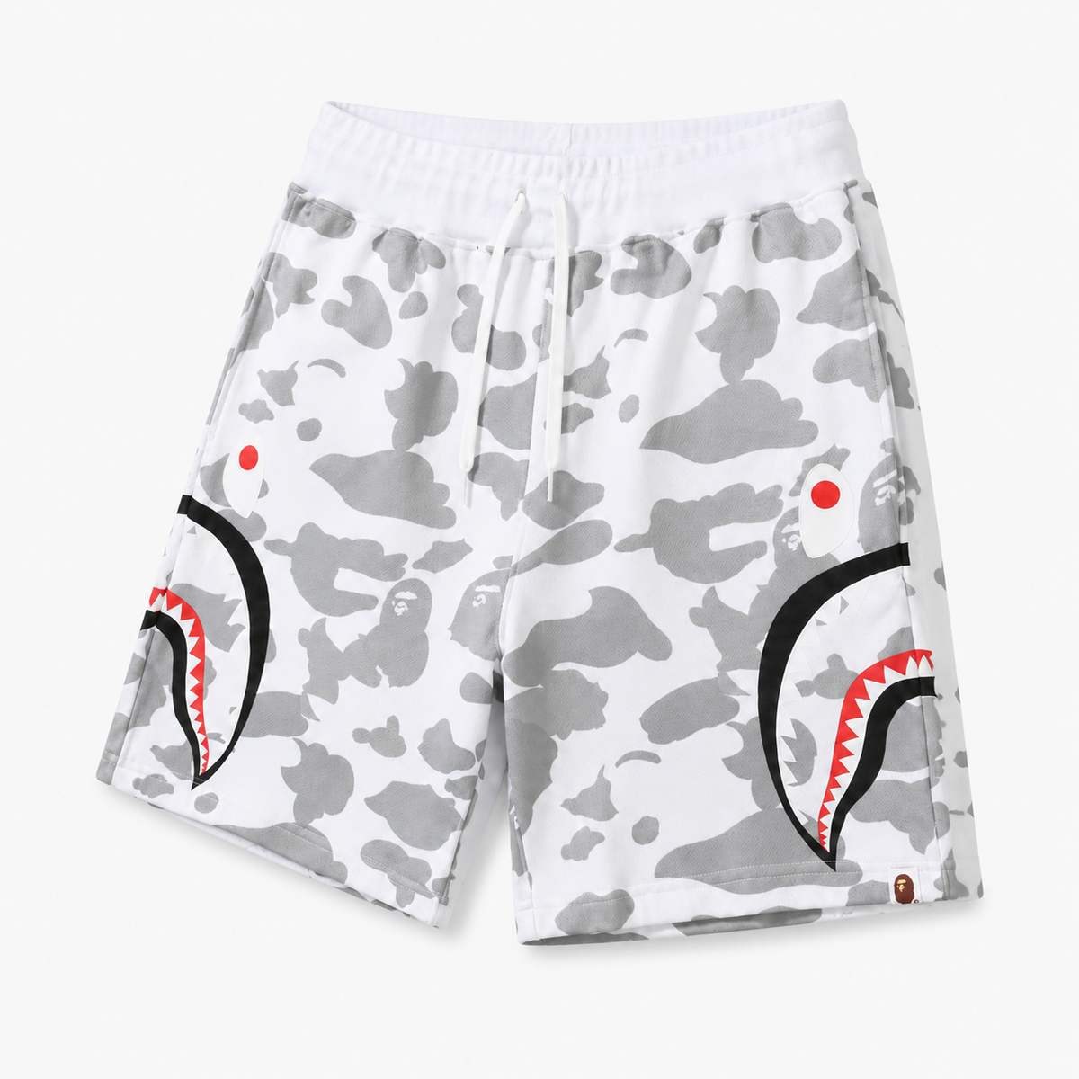 Bape Shark Camouflage Shorts