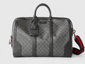 Gucci Duffel Bag with Gray GG Monogram Duffel for Streetwear Looks