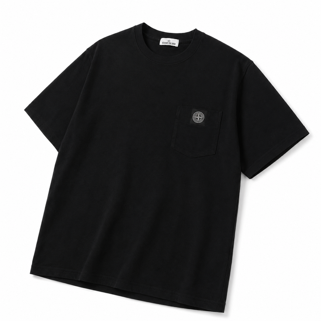 Stone Island basic black T-shirt