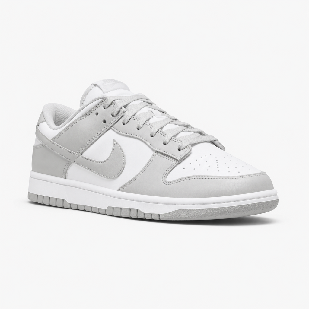 Nike Dunk simple style gray and white shoes