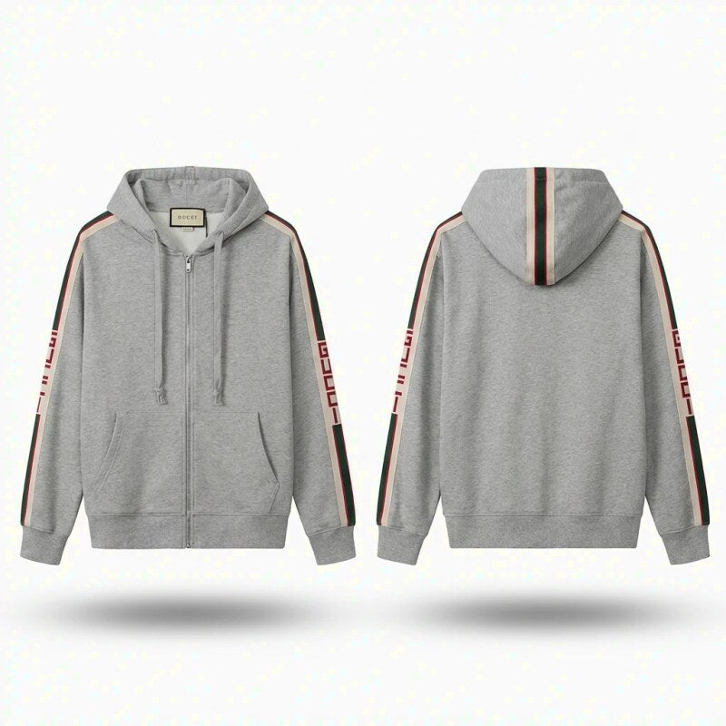 Gucci Stripe Grey Hoodie