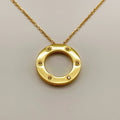 Cartier LOVE series gold necklace