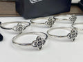 Chrome Hearts Cross Flower Vintage Silver Ring