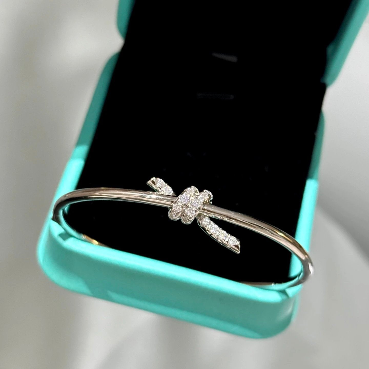 Tiffany Bow Fashion Silver Bracelet