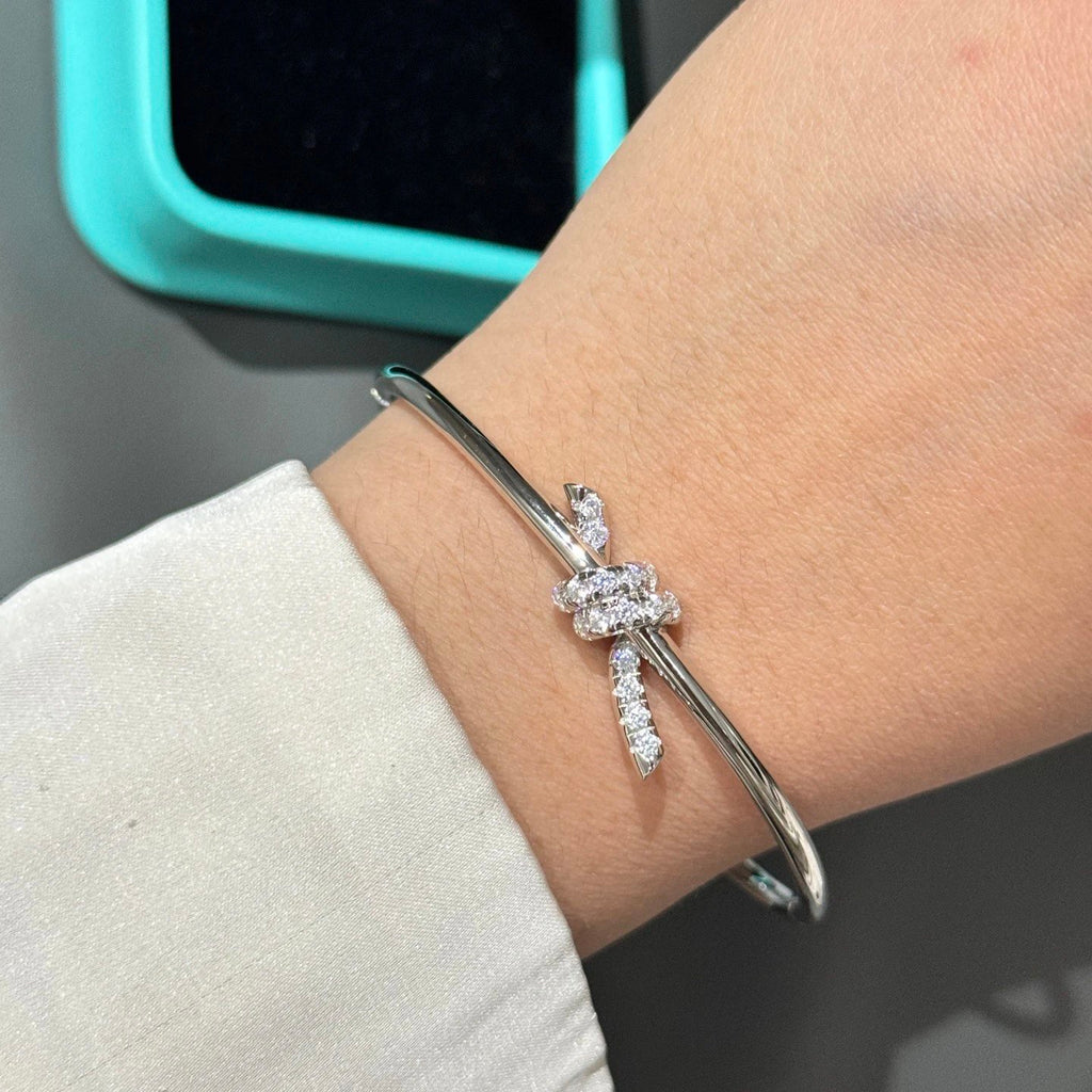 Tiffany Bow Fashion Silver Bracelet