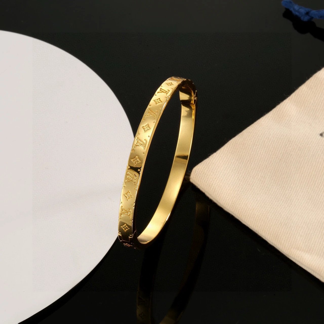 Louis Vuitton Golden Fashion Bracelet