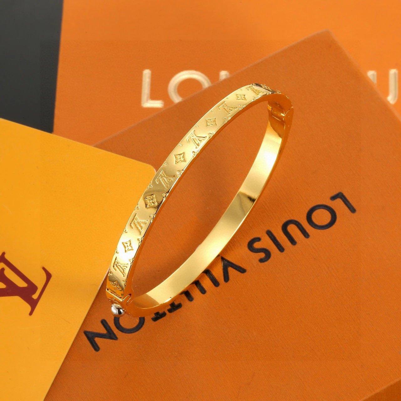 Louis Vuitton Golden Fashion Bracelet