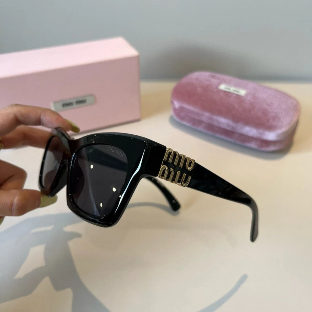 Miu Miu Black Fashion Sunglasses