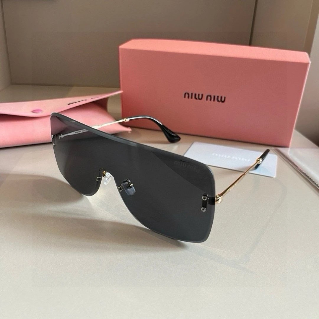 Miu Miu stylish black sunglasses