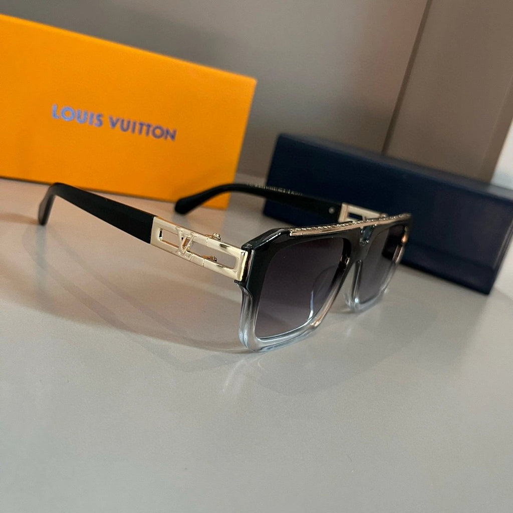Louis Vuitton metallic-style sunglasses