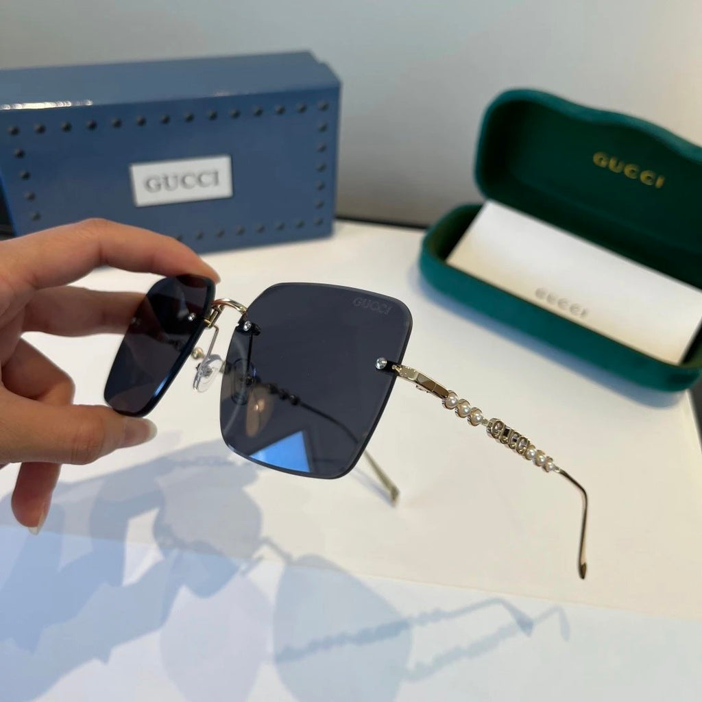 Gucci square - shaped fashionable sunglasses