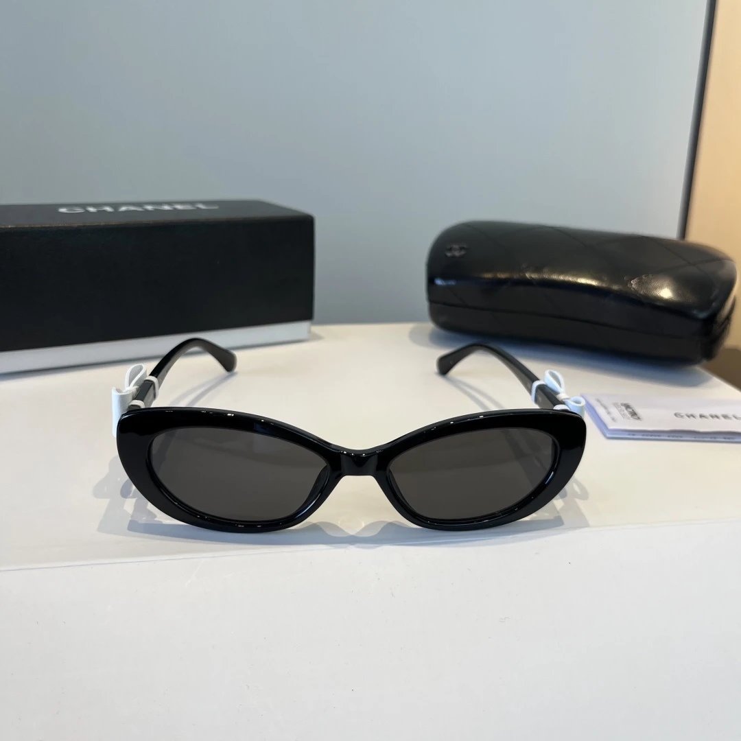 Chanel Bowknot Sweet Style Sunglasses
