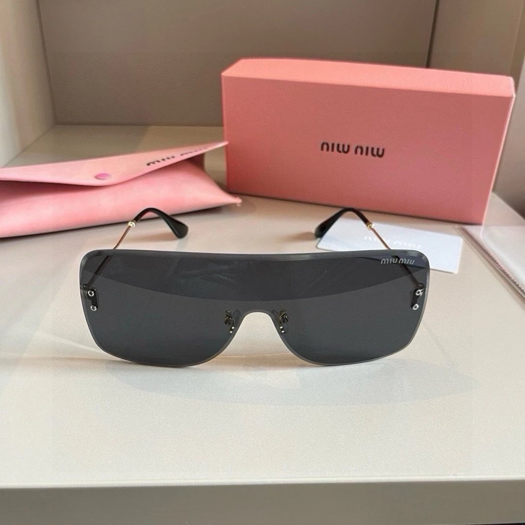 Miu Miu stylish black sunglasses