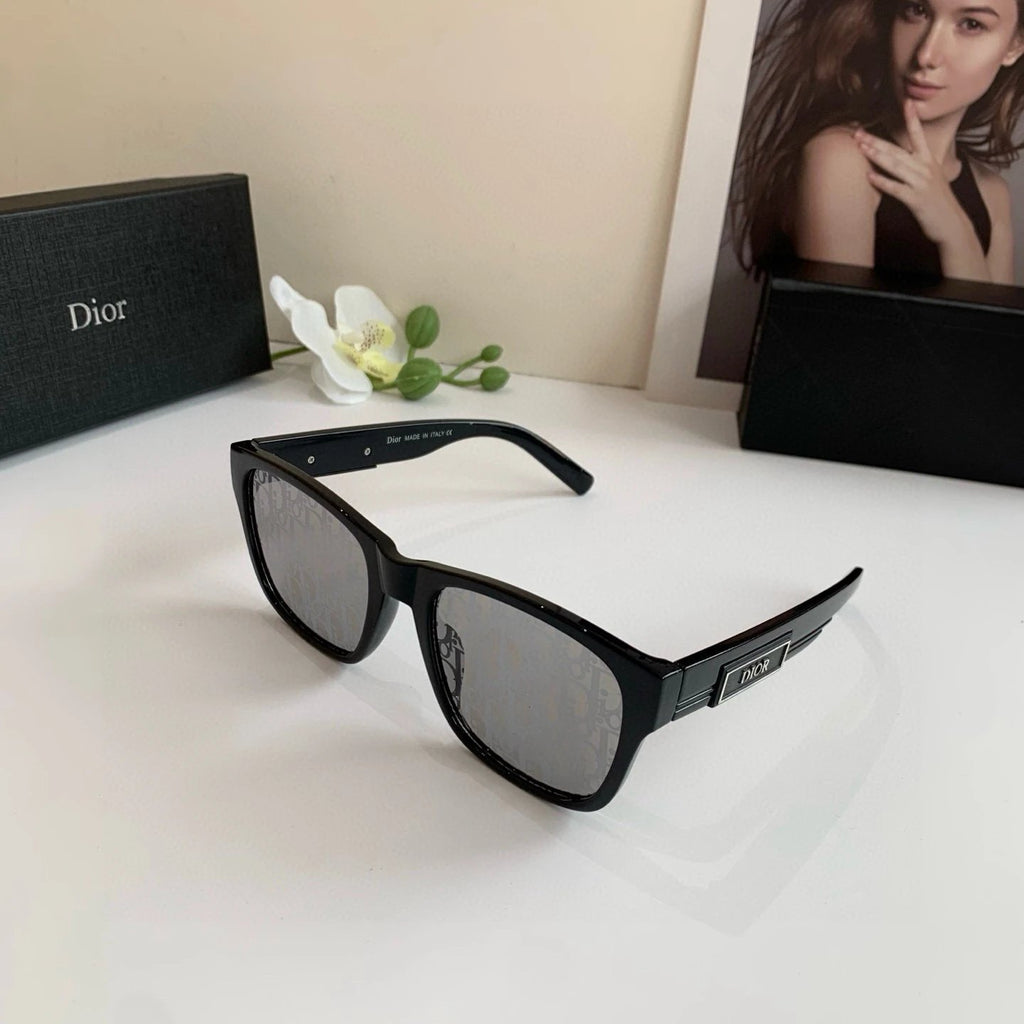 Dior square retro-style sunglasses