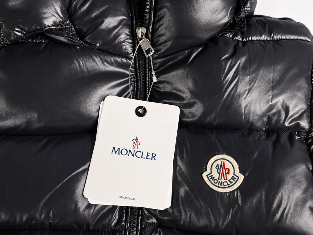 Moncler Black Trendy and Cool Down Vest